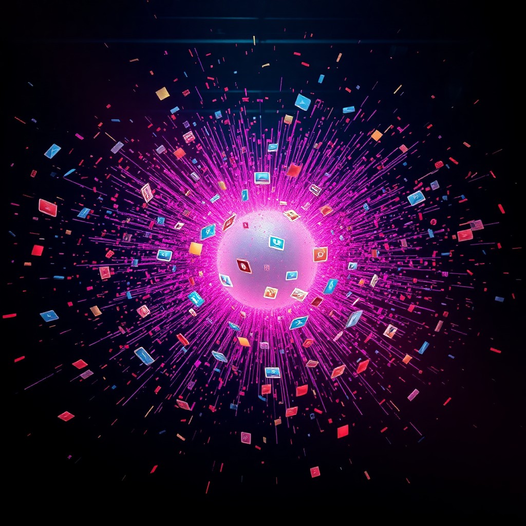 Viral content production machine
